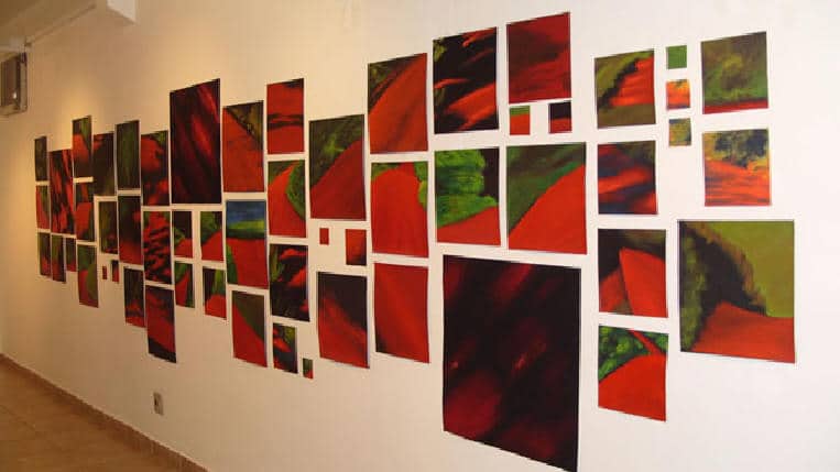 Caminhos(discutindo pintura) 2012